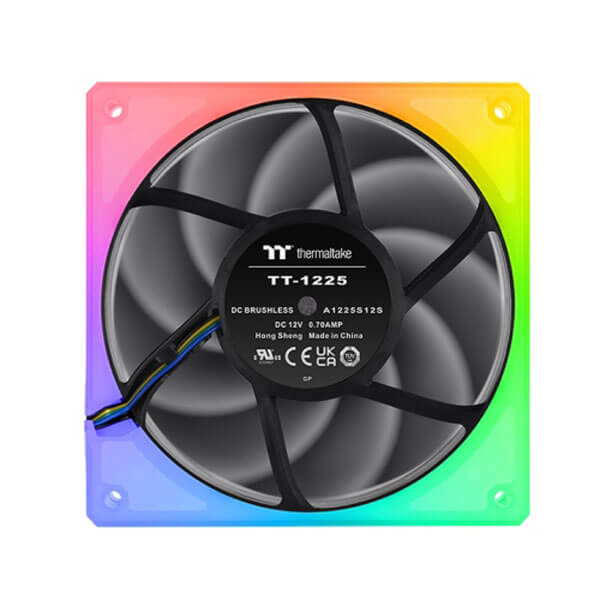 Thermaltake Toughfan 12 RGB 120mm Triple Pack PWM Cabinet Fan